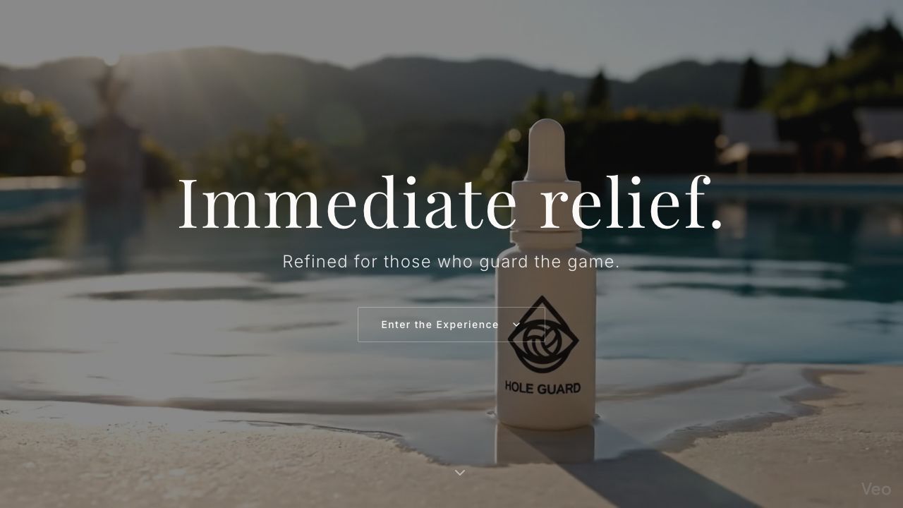 HoleGuard - Eye Drops for Water Athletes